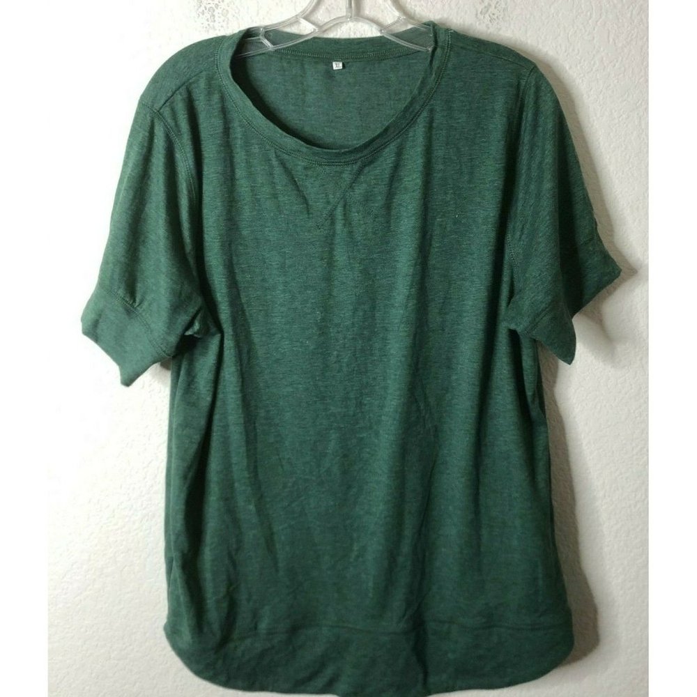 TEMOFON Women's Soft Short Sleeve Crew Neck Loose